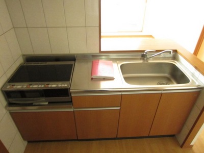 Kitchen. Stove with kitchen