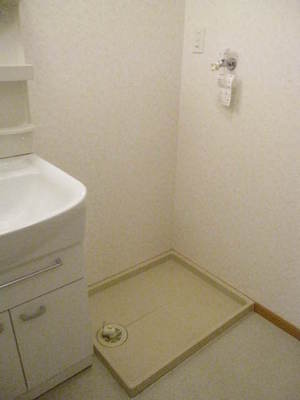 Other Equipment. Indoor washing machine storage is useful to think of the flow line of the housework