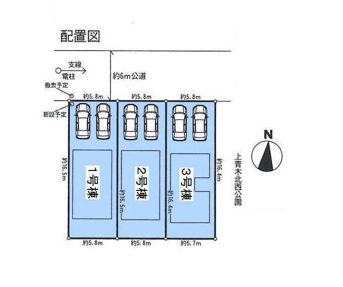 The entire compartment Figure. layout drawing