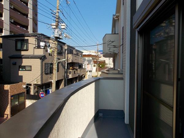 Balcony. Second floor Japanese-style room side (north side) balcony