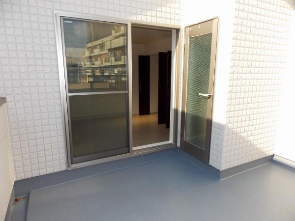 Balcony. From the third floor roof balcony