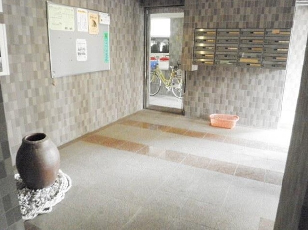 Entrance. Luxurious entrance