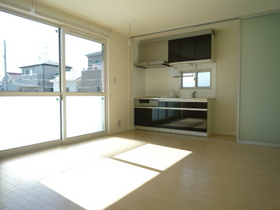 Living and room. LDK12.9 Pledge ・ Electric shutters - Yes