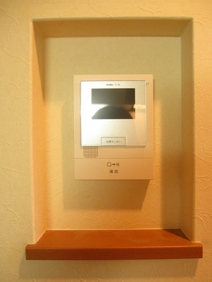 Security. Peace of mind also supports visitors with a TV monitor