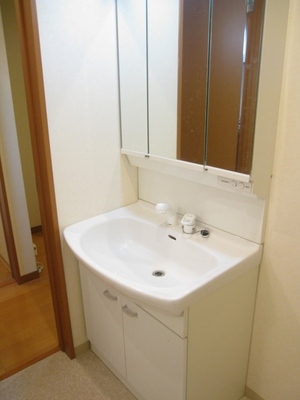 Washroom. Convenient wash basin independent installation