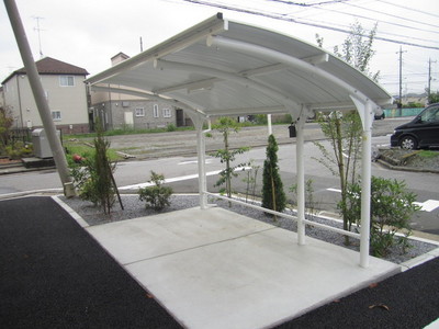 Other common areas. Bicycle-parking space