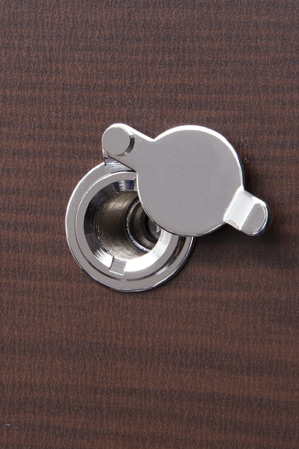 Security.  [Lid with a door peephole] Door peephole you can see the Visitors, With a lid that blocks the light from the outside. Also we have established door peephole for children in low position.