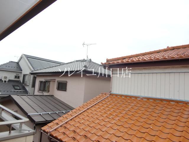 View. It is the corner of the residential area