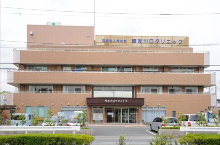 Hospital. 埼友 851m Kawaguchi to clinic (hospital)