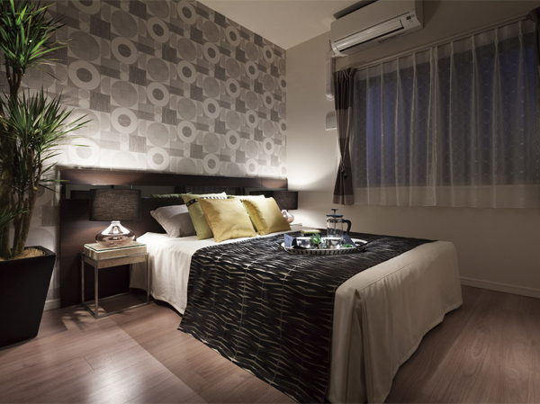 Interior.  [Western-style 1] In order to live people to enjoy the peace, Easy to use, And relaxing space. (Model Room D type ・ Model room plan ※ Some including paid option)