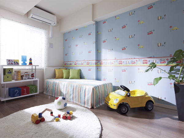 Interior.  [Western-style 2] While feeling the peace, beautifully, In order to spend a comfortable every day, It has a variety of considerations decorated throughout. (Model Room D type ・ Model room plan ※ Some including paid option)