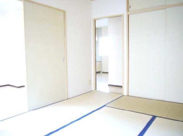 Living and room. Calm space of Japanese-style 6 quires