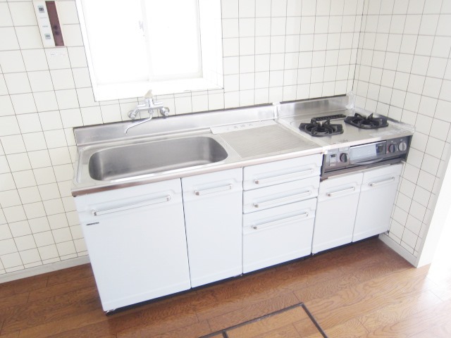 Kitchen. It has been a gas stove installed.
