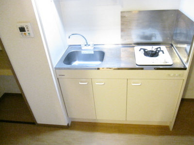 Kitchen. 1-burner stove kitchen You can use compact and functionally