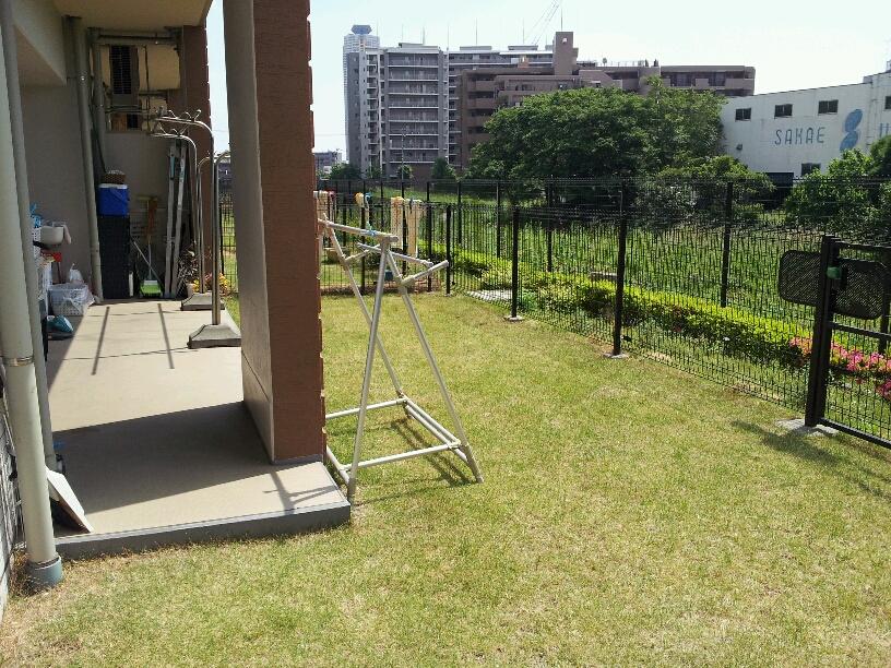 Garden.  [Terrace with a private garden] 2013 May shooting