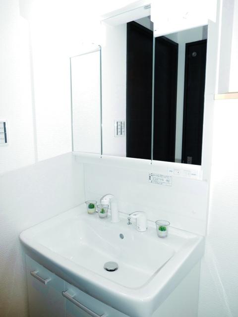 Wash basin, toilet. INAX made vanity