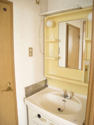 Washroom. There washbasin independent