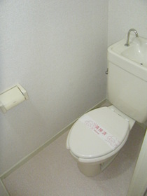 Toilet. Bus toilet by