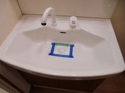 Washroom. Shampoo dresser