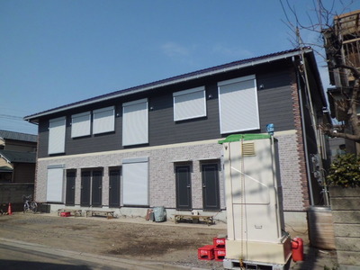 Building appearance. Under construction