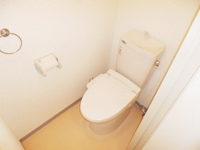 Toilet. Washlet correspondence