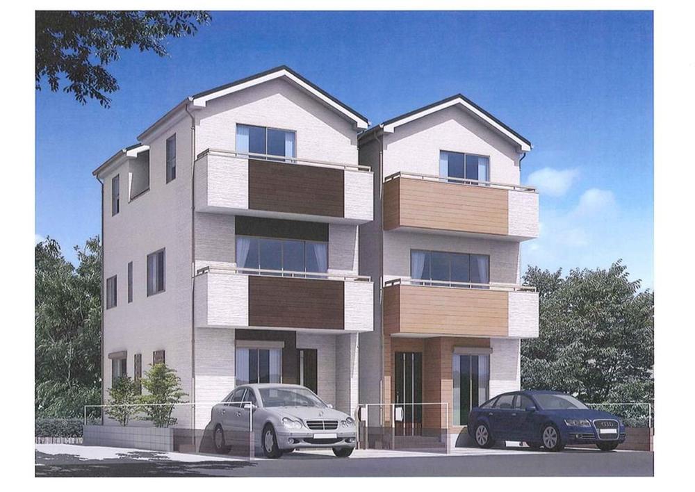 Rendering (appearance).  [Rendering] Commuting in a 5-minute walk from the train station, Convenient location to go to school. 