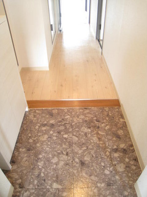 Entrance. Bright entrance