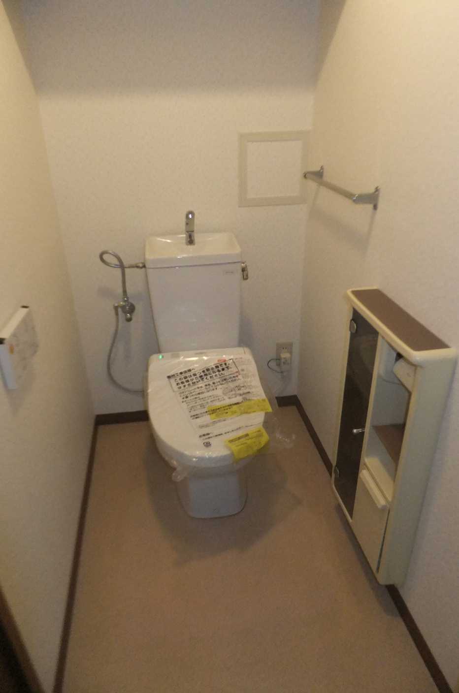 Toilet. Washlet unused