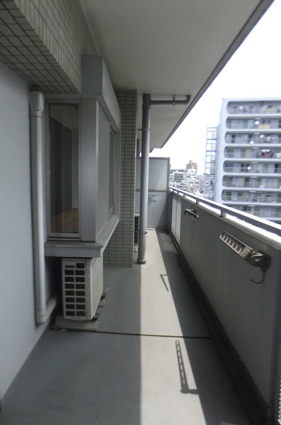 Balcony. Sunny balcony