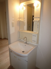 Washroom. Independent wash basin