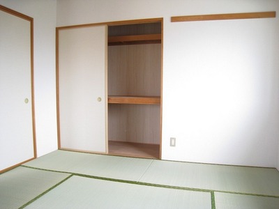 Living and room. A storage capacity Japanese-style