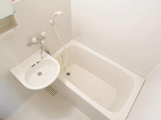 Bath. Bathroom with cleanliness