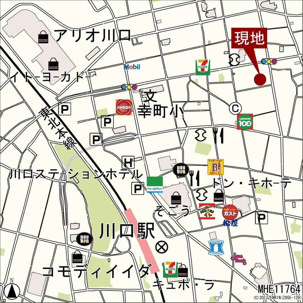Local guide map