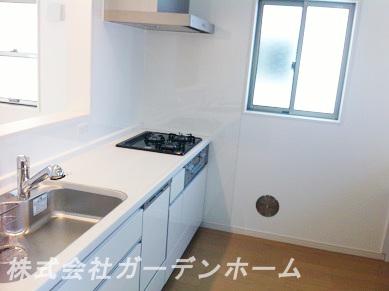 Kitchen. Counter Kitchen, With dishwasher