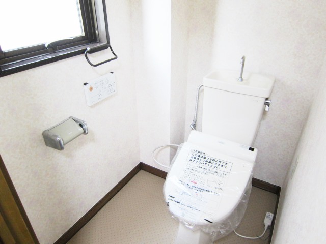 Toilet. Ventilation is a small window of many design