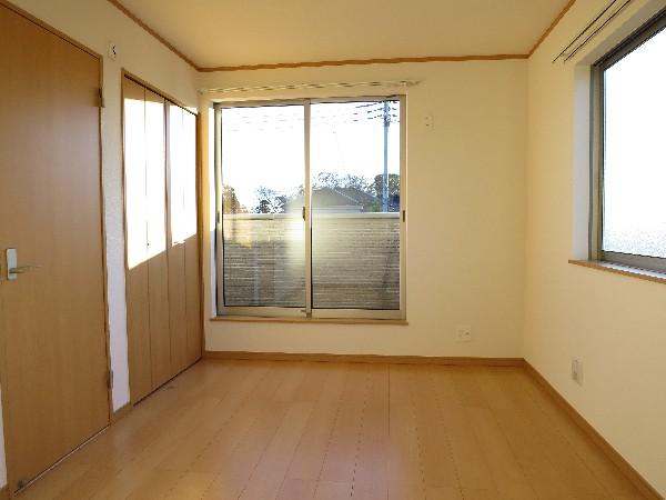 Non-living room. On the second floor living room is bed space.