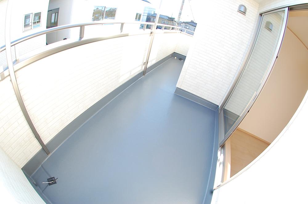 Balcony. South-facing balcony