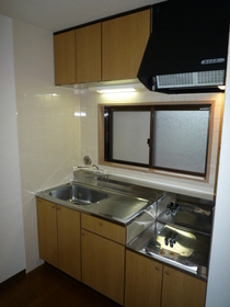 Kitchen. Two-burner stove corresponding Kitchen