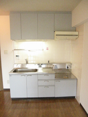 Kitchen. Gas stove is installed Allowed