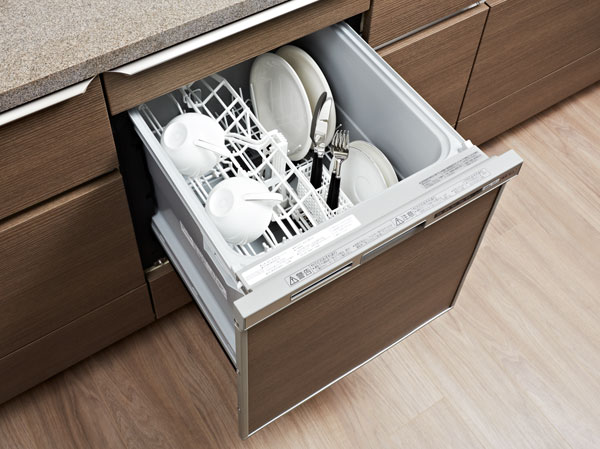 Kitchen.  [Dish washing and drying machine] Can be expected sanitary and water-saving effect, Also improve efficiency housework.