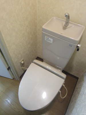 Toilet. Is the toilet outlet are installed