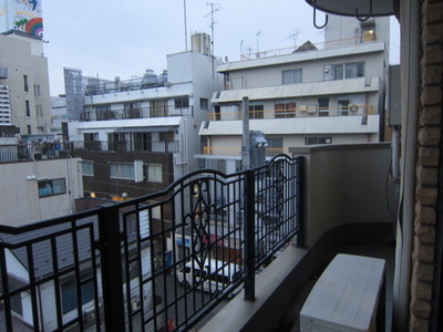 View. Urban landscape will spread