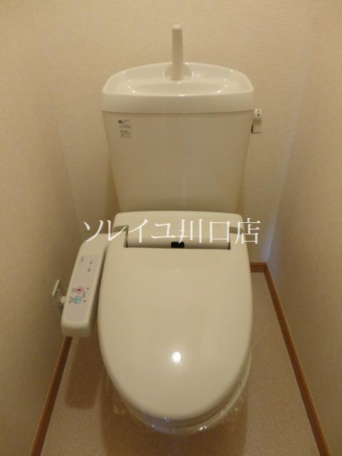 Toilet. Space with a calm