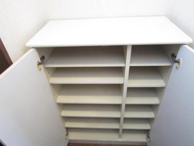 Entrance. Convenient footwear box