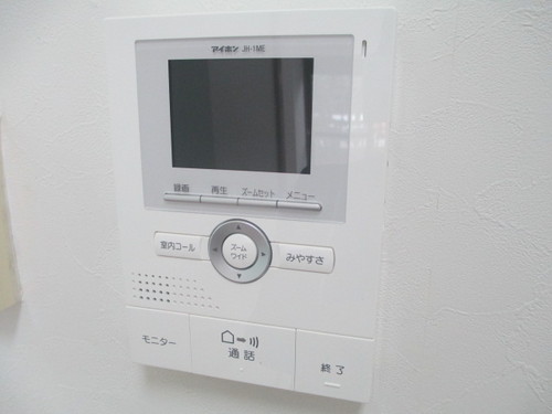 Security. Color TV monitor interphone