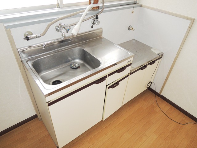 Kitchen. Gas stove installation Allowed Kitchen