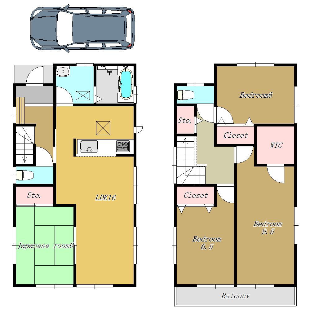 Floor plan. Saturdays, Sundays, and holidays 11:00 ~ So we have held a local tour 16:00, Please come directly to local! 
