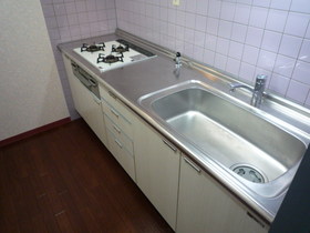 Kitchen. 3-neck gas stove with system Kitchen