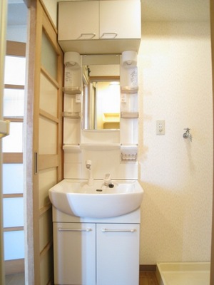 Washroom. Housed plenty of independent wash basin