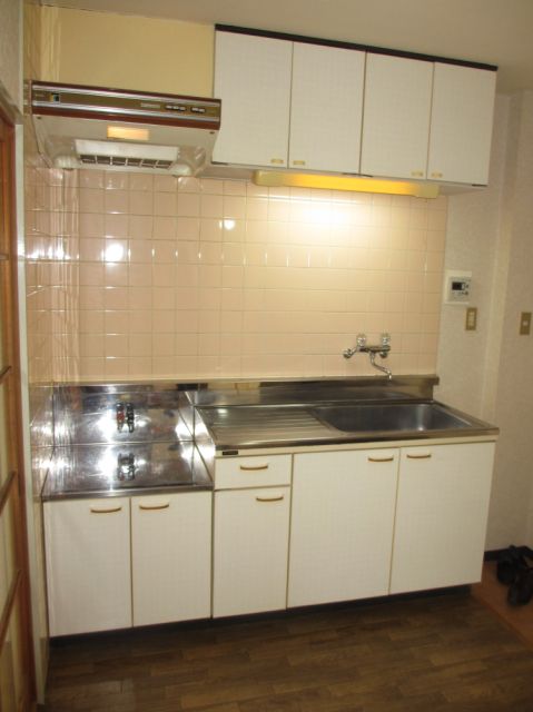 Kitchen. Gas stove corresponding Kitchen